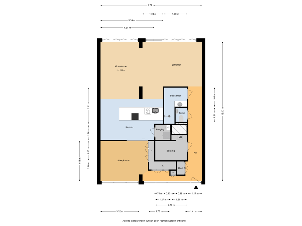 Bekijk plattegrond van Plattegrond van Schiehavenkade 120