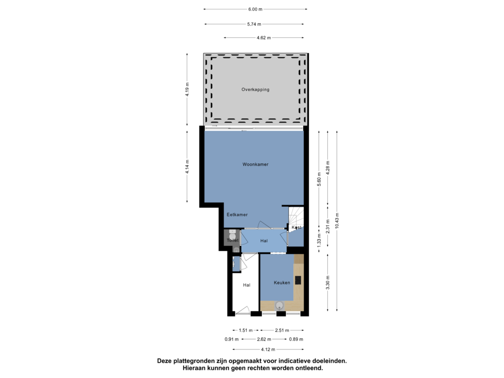 Bekijk plattegrond van Begane grond van Herman Costerstraat 67