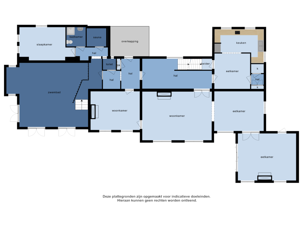 Bekijk plattegrond van Begane grond van Laan van Schöndeln 2