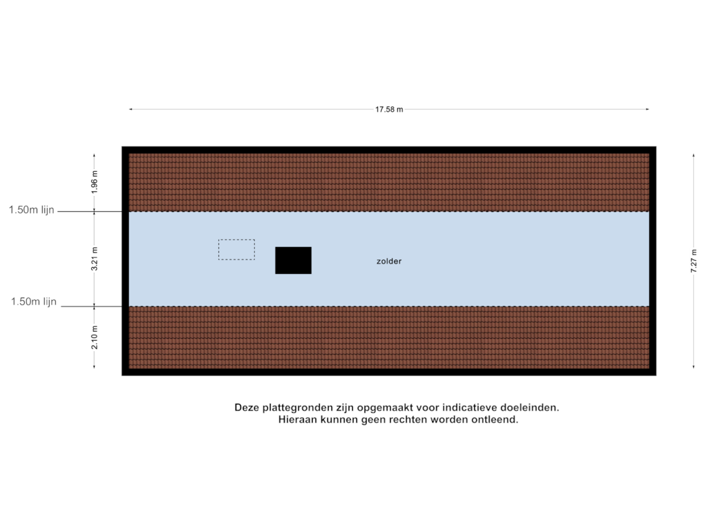 Bekijk plattegrond van 2e verdieping van Laan van Schöndeln 2