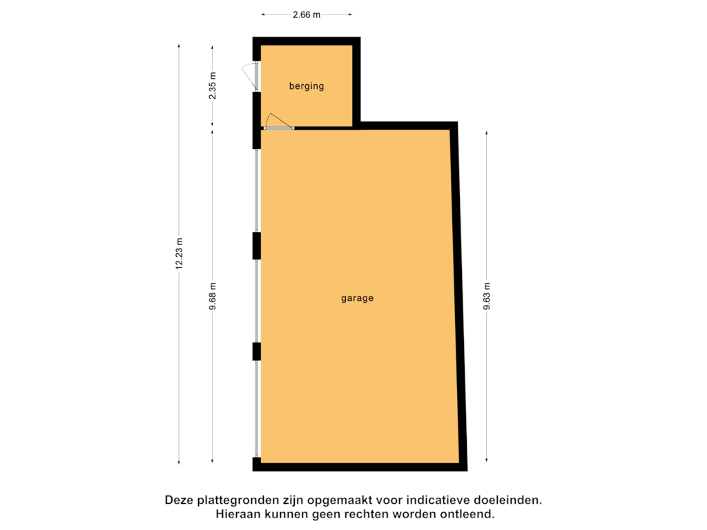 Bekijk plattegrond van Garage van Laan van Schöndeln 2