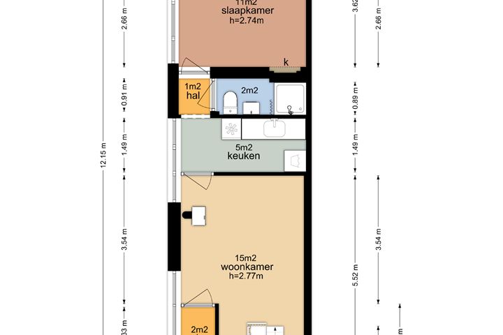 Bekijk foto 49 van Egelantierstraat 76-+ 76BIS