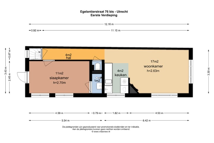 Bekijk foto 52 van Egelantierstraat 76-+ 76BIS