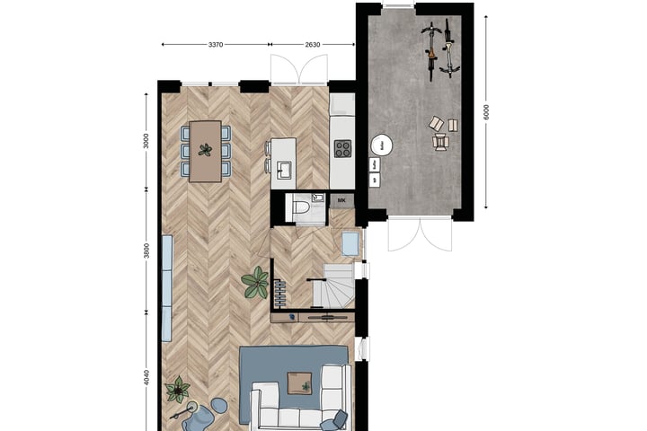 Bekijk foto 4 van Lauwendael | 2^1-kapwoning XL (Bouwnr. 29)