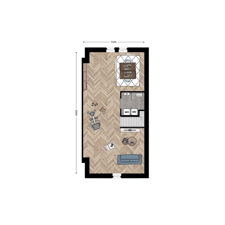 Foto 6 van Lauwendael | 2^1-kapwoning XL (Bouwnr. 29)