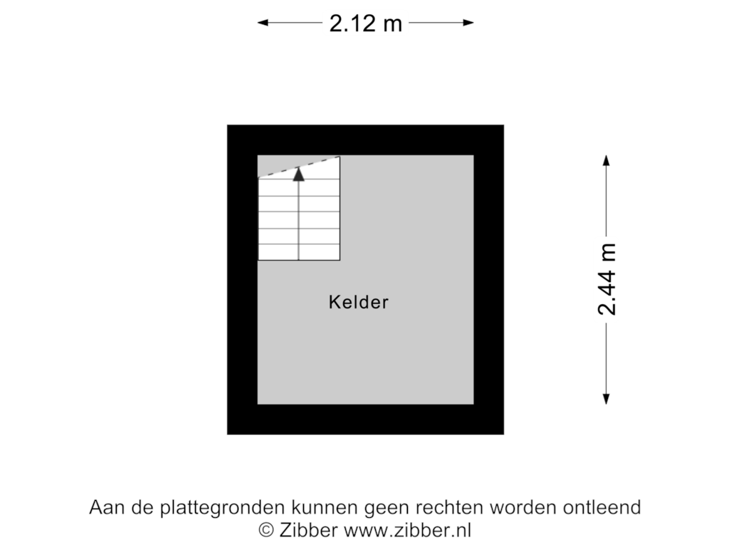 Bekijk plattegrond van Kelder van Graafseweg 612