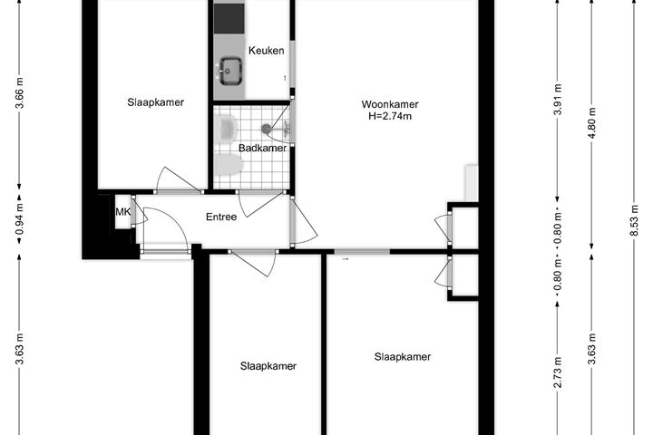 Bekijk foto 22 van Schoklandsestraat 33-C