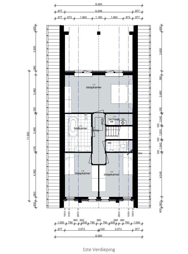 Foto 6 van Hofwoning kavel (Bouwnr. 12)