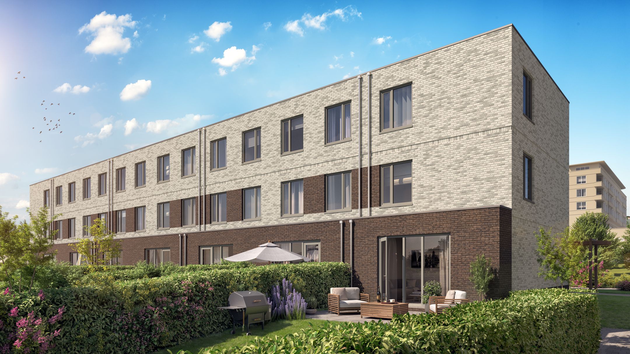 Foto 2 van Von Clermontpark bouwkavels