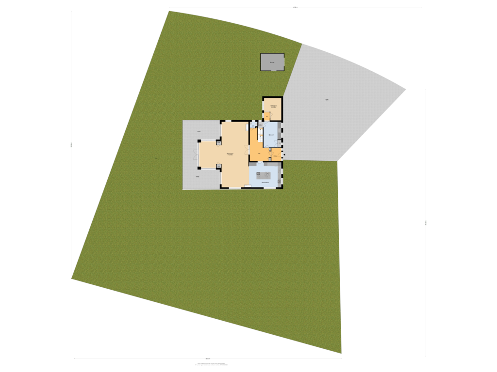 View floorplan of Situatie of Rijksstraatweg 111