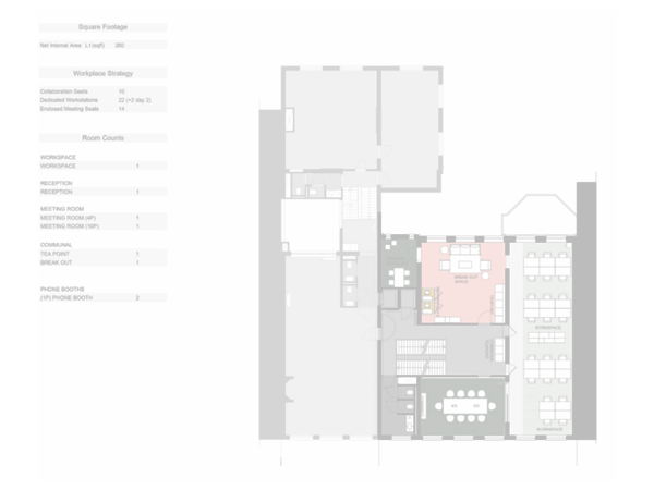 Plattegrond derde verdieping