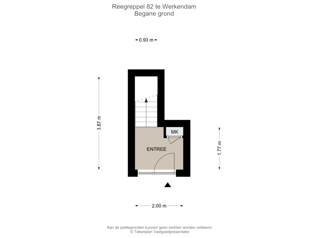 Bekijk plattegrond van Begane grond van Reegreppel 82