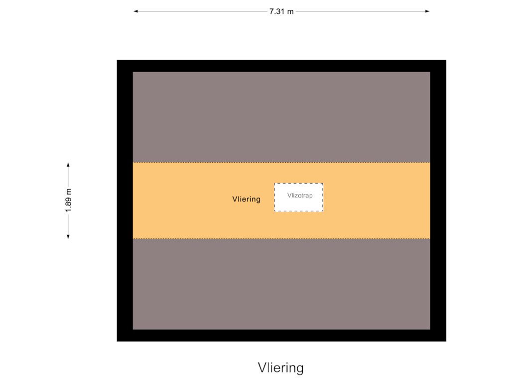 Bekijk plattegrond van Vliering van Esdoornstraat 22