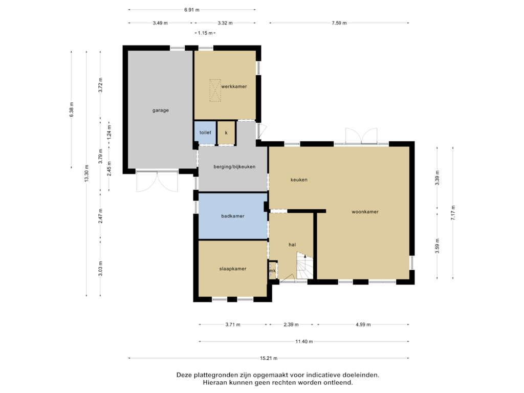 Bekijk plattegrond van Begane grond van Pastoor Jacobsstraat 36