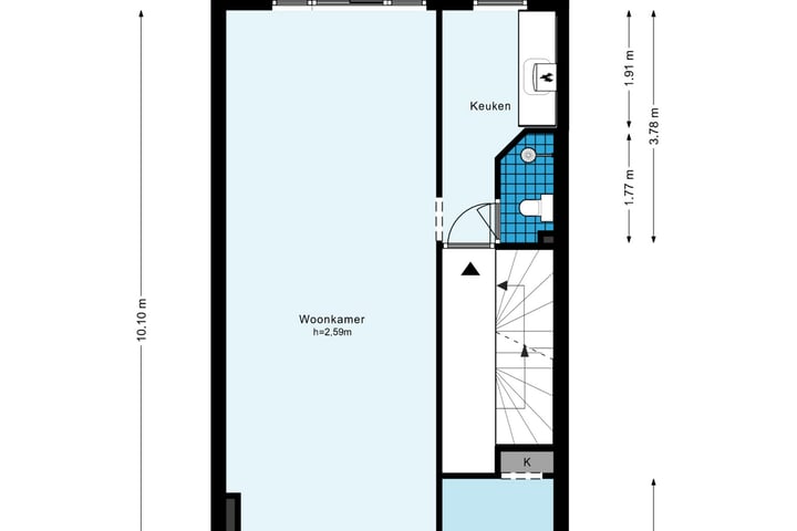 Bekijk foto 27 van Cornelis Anthoniszstraat 34-1