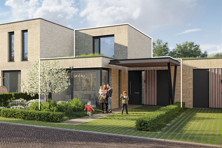 Bekijk foto 1 van Frisiusschans fase 2 - type A, tussenwoning (Bouwnr. 91)