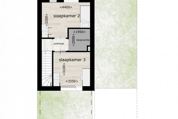 View photo 6 of Frisiusschans fase 2 - type A, tussenwoning (Bouwnr. 87)