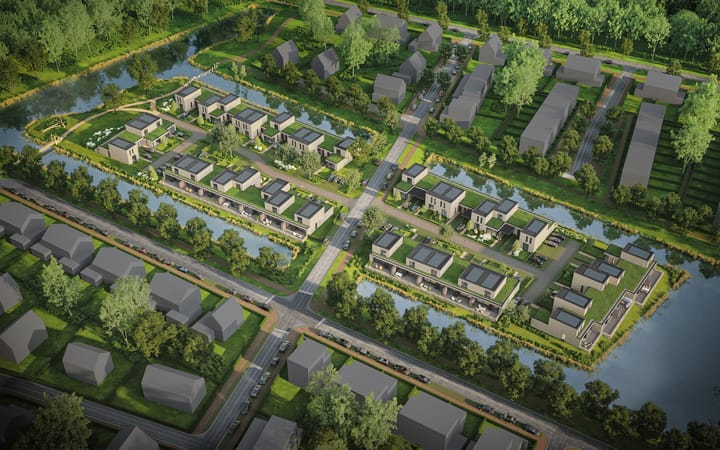 Foto 4 van Frisiusschans fase 2 - type A, hoekwoning (Bouwnr. 97)