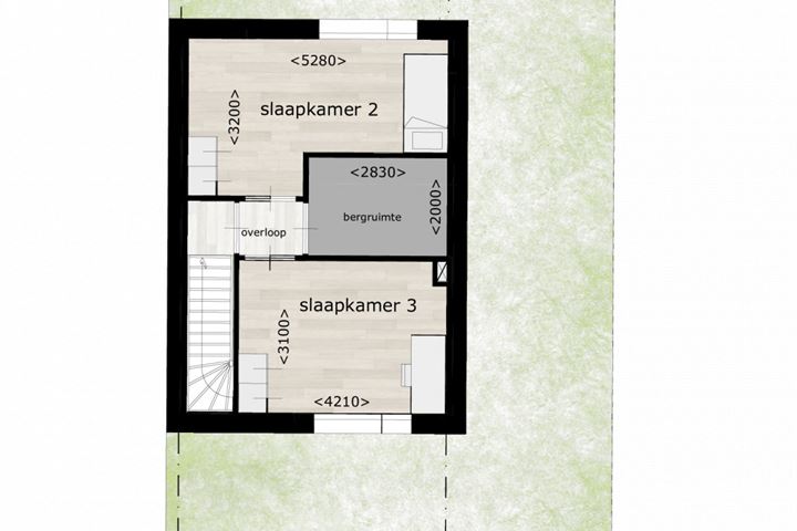 Bekijk foto 8 van Frisiusschans fase 2 - type E, hoekwoning (Bouwnr. 79)