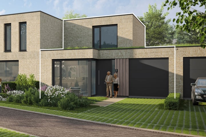 Bekijk foto 1 van Frisiusschans fase 2 - type E, tussenwoning (Bouwnr. 80)