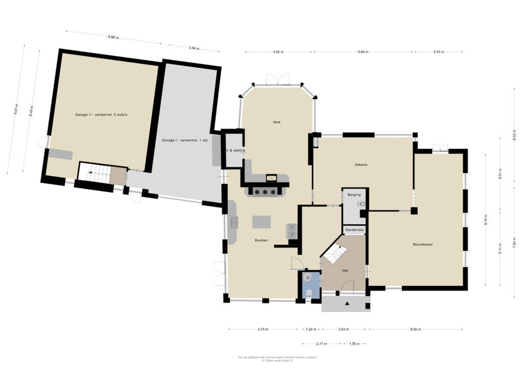 Bekijk plattegrond van Begane grond van Achtergaardsestraat 25