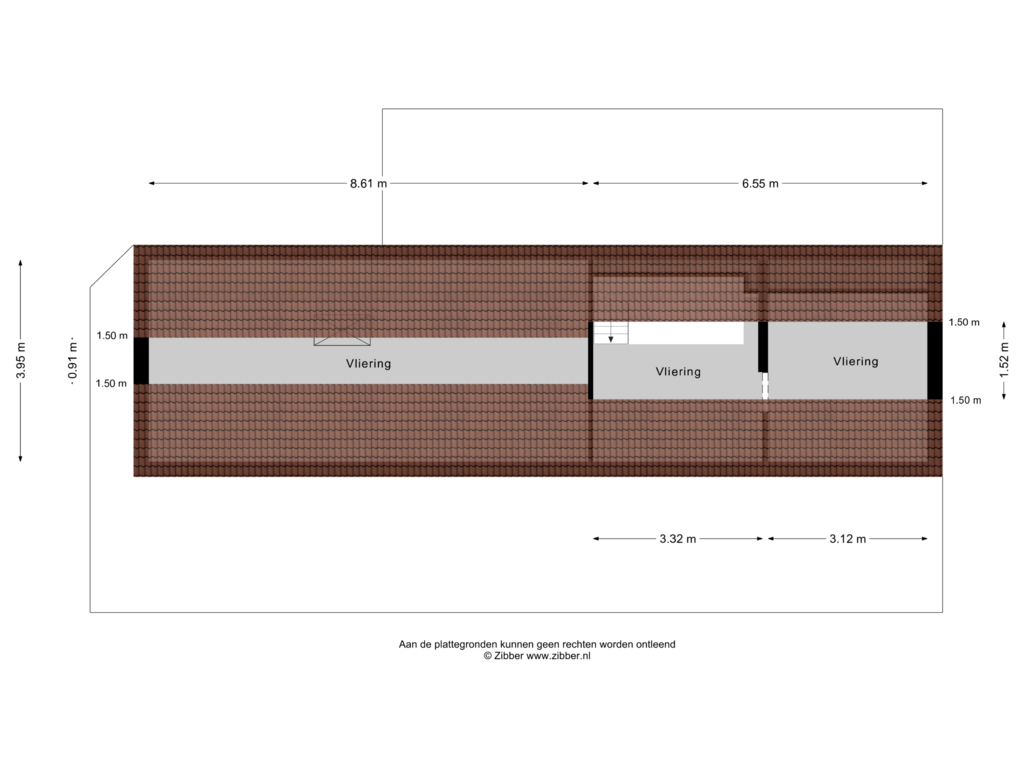 Bekijk plattegrond van Vliering van Achtergaardsestraat 25