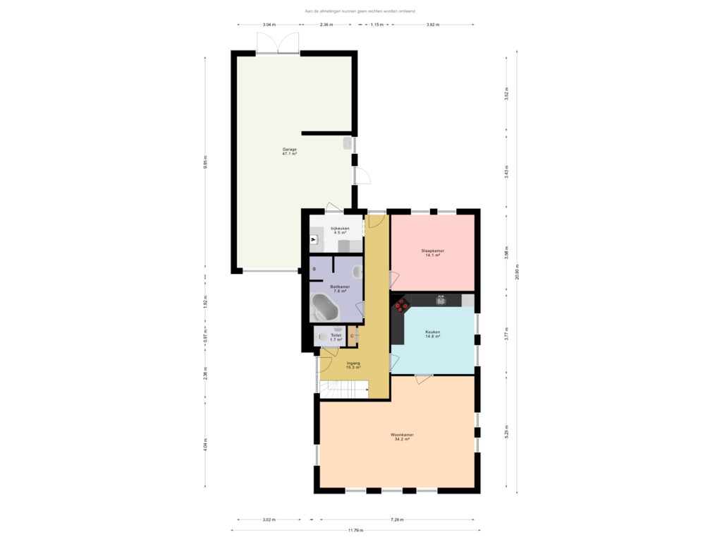 Bekijk plattegrond van Begane grond van Beumeesweg 129-C