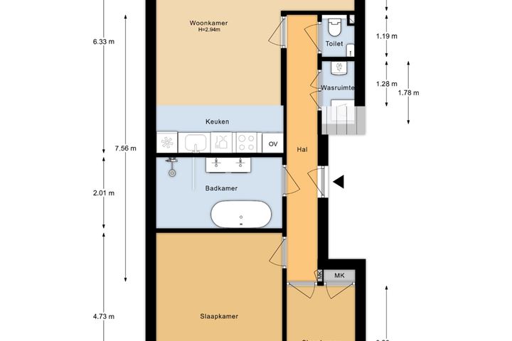 Bekijk foto 47 van Claes de Vrieselaan 54-BI