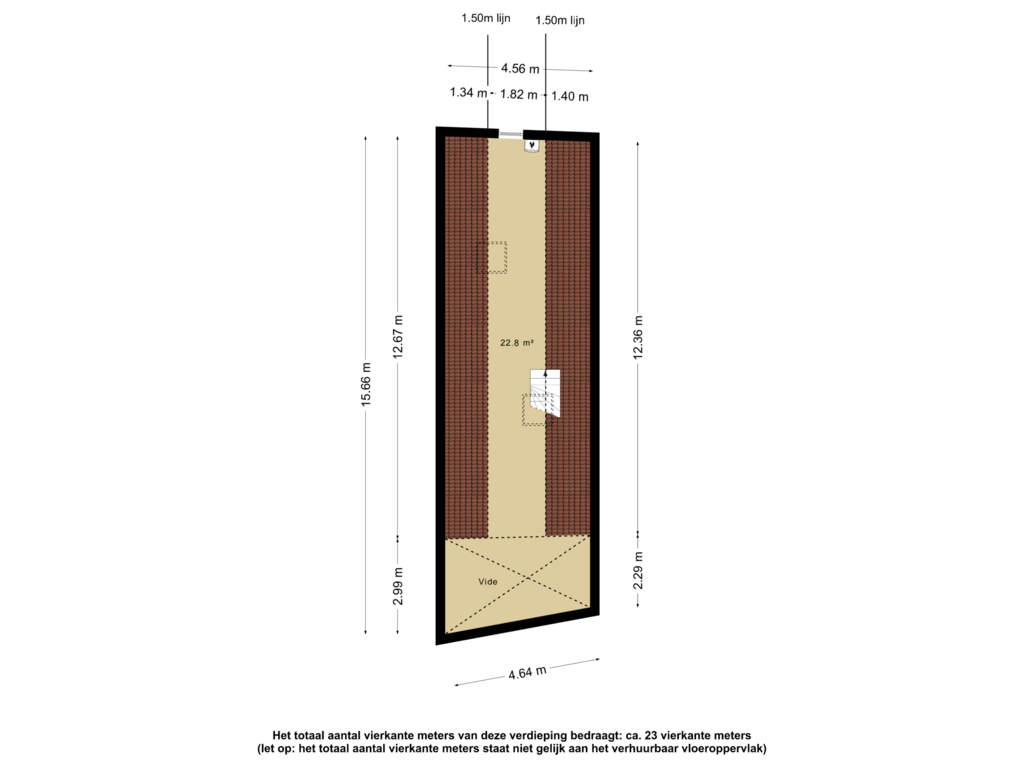 View floorplan of BOG - 2e Verdieping of Kamp 54