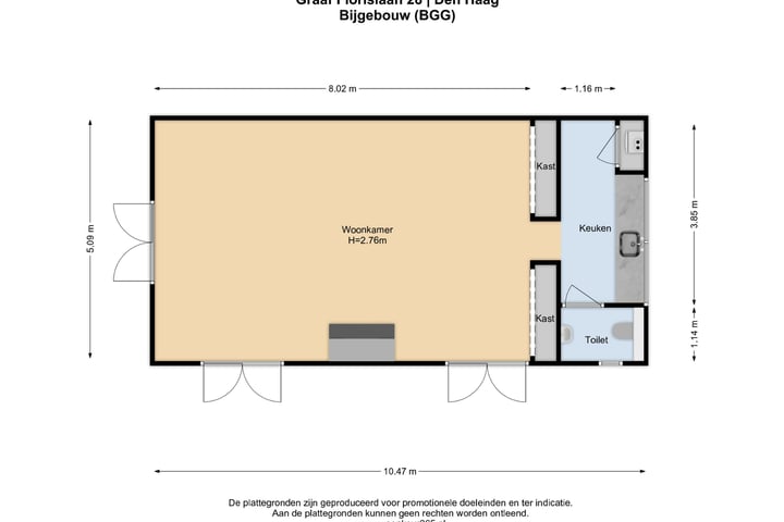 Bekijk foto 11 van Graaf Florislaan 28