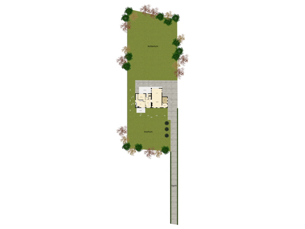 Bekijk plattegrond van perceel van Dorpsweg 50