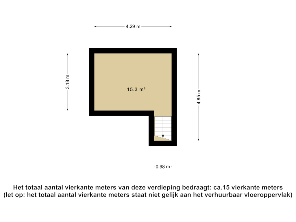 Bekijk plattegrond van BOG-Kelder van Onze Lieve Vrouwestraat 30