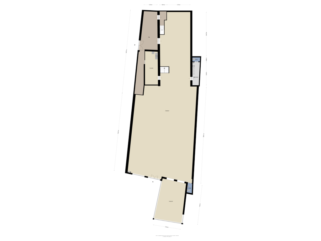 Bekijk plattegrond van Begane grond van Molenstraat 157