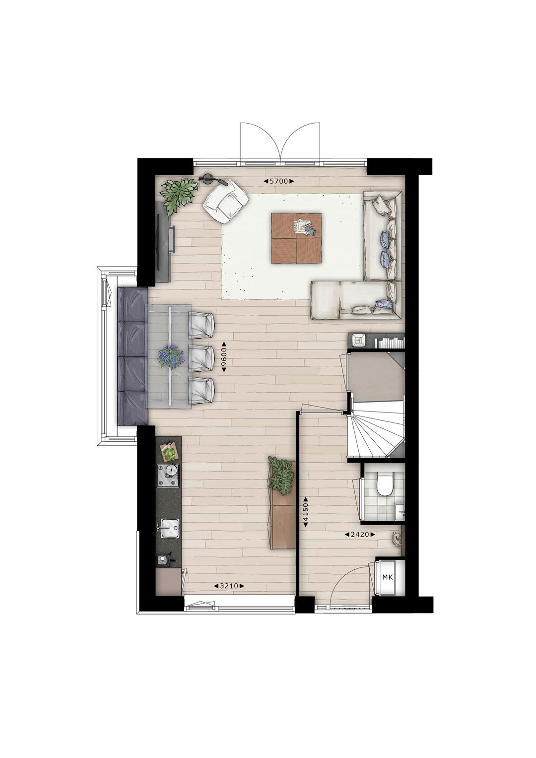 Foto 8 van Park Lokhorst type Roodborst (Bouwnr. 23)