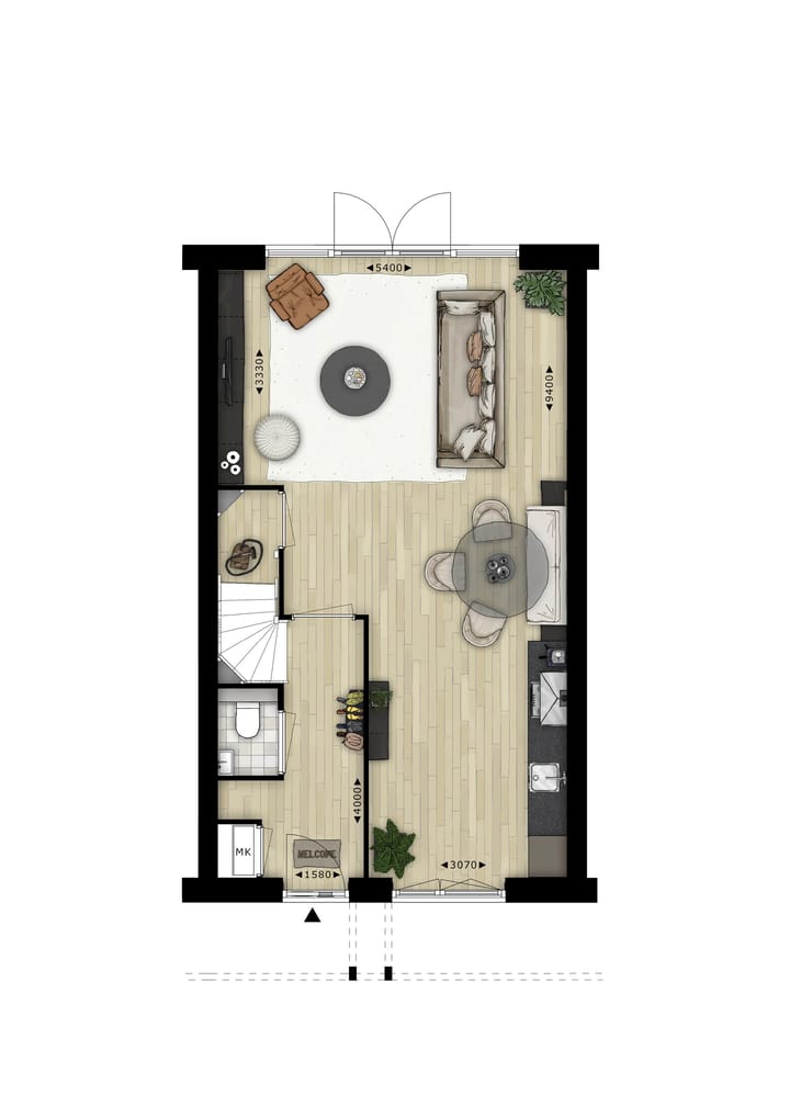 Foto 6 van Park Lokhorst type Vink (Bouwnr. 7)