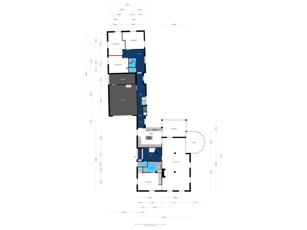 Bekijk plattegrond van Begane grond van Zuiderdracht 18