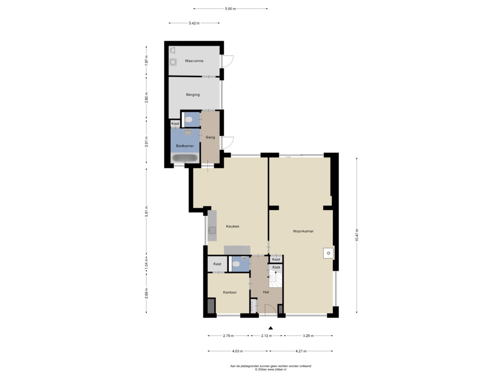 View floorplan of Begane grond of Turnhoutseweg 1