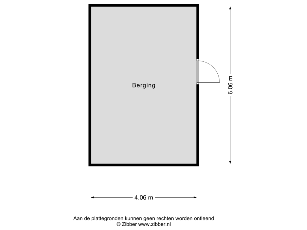 View floorplan of Berging of Turnhoutseweg 1