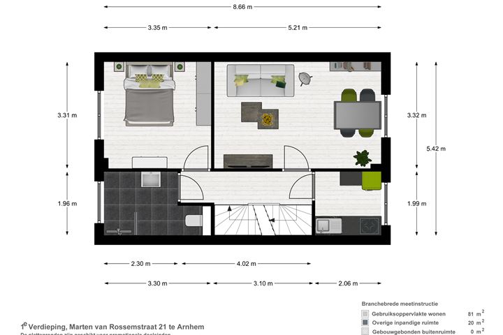 Bekijk foto 15 van Marten van Rossemstraat 21