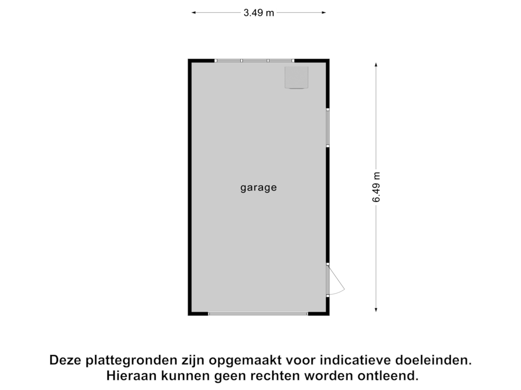 Bekijk plattegrond van Garage van Almelosestraat 48