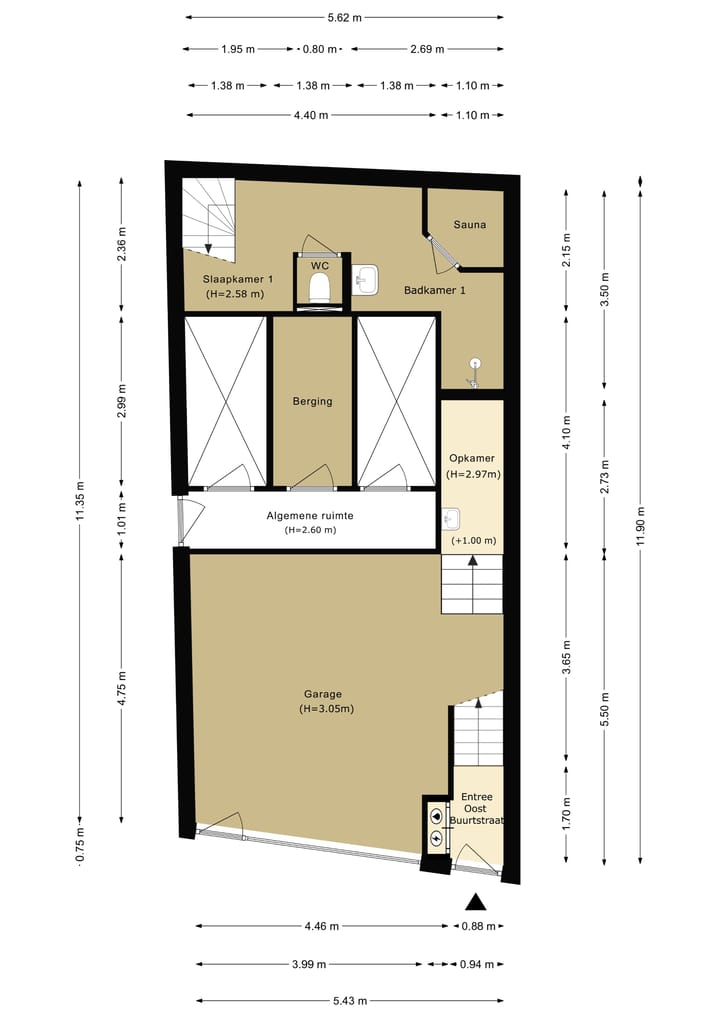 Foto 54 van Oost Buurtstraat 6-E