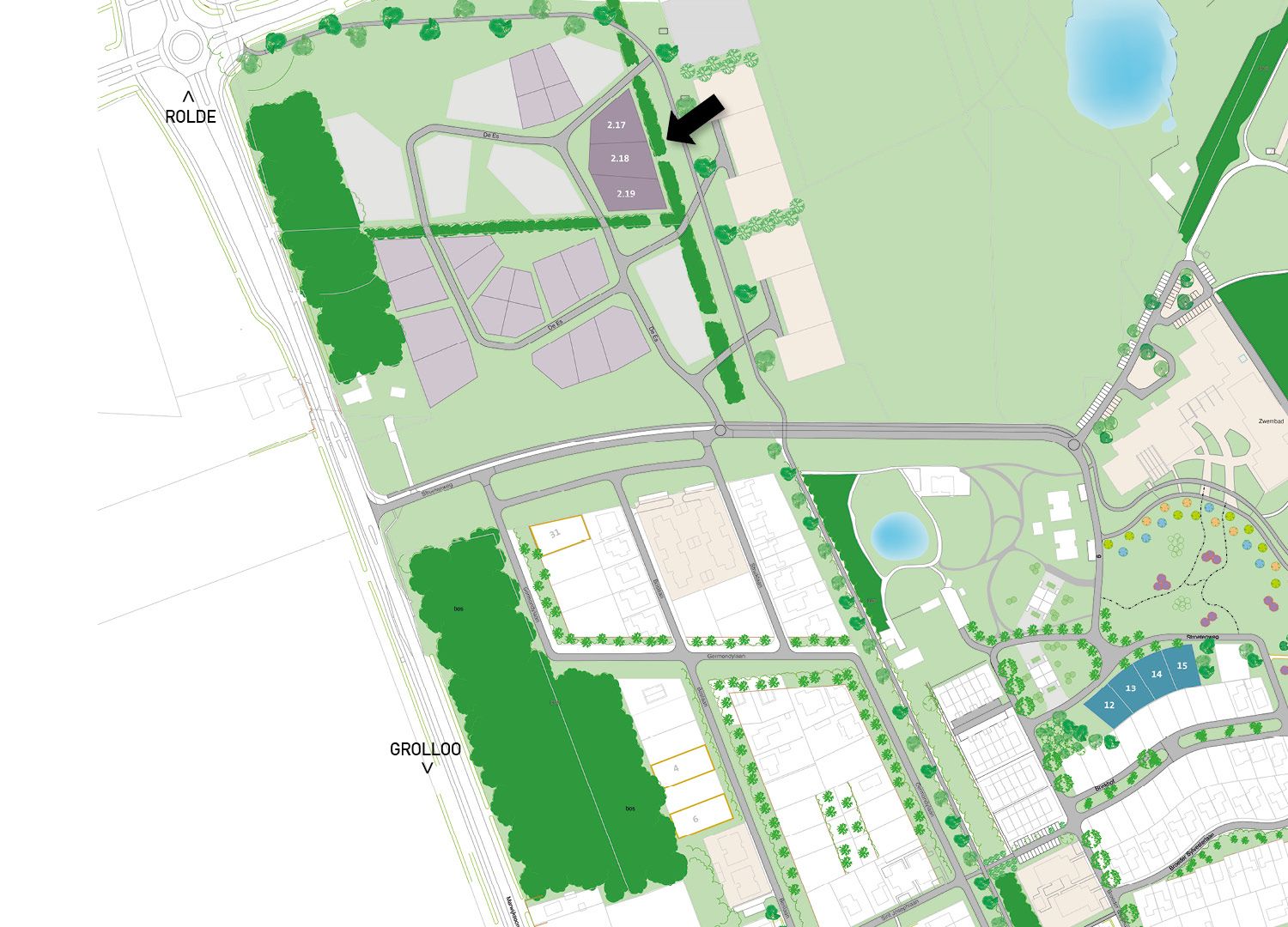 De Es, kavel 2., Nooitgedacht, 9449PV, Drenthe, Nederland