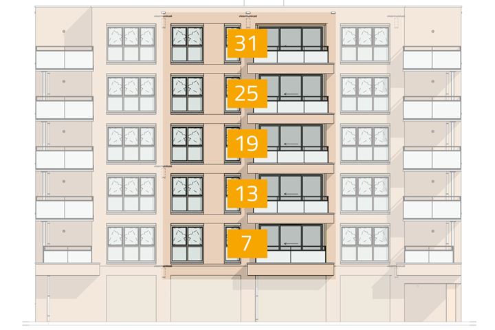 View photo 11 of Parkwonen Toren Sonsbeek (Bouwnr. 1)