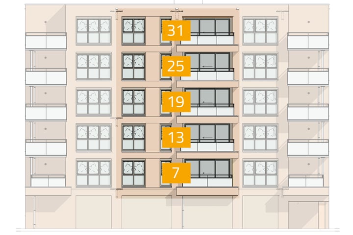 View photo 15 of Parkwonen Toren Sonsbeek (Bouwnr. 4)