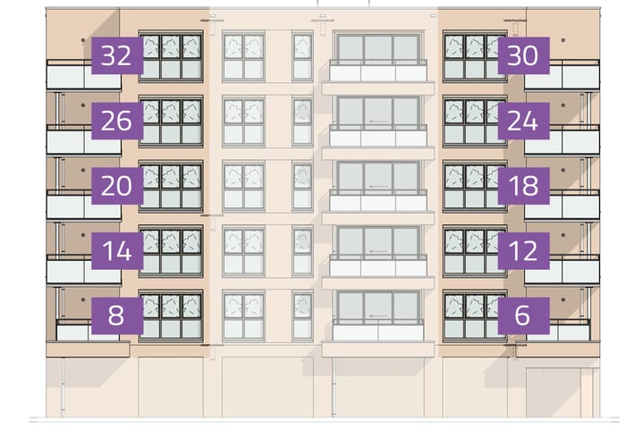 Bekijk foto 9 van Parkwonen Toren Sonsbeek (Bouwnr. 6)