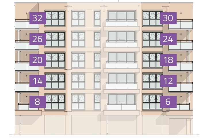 View photo 12 of Parkwonen Toren Sonsbeek (Bouwnr. 9)