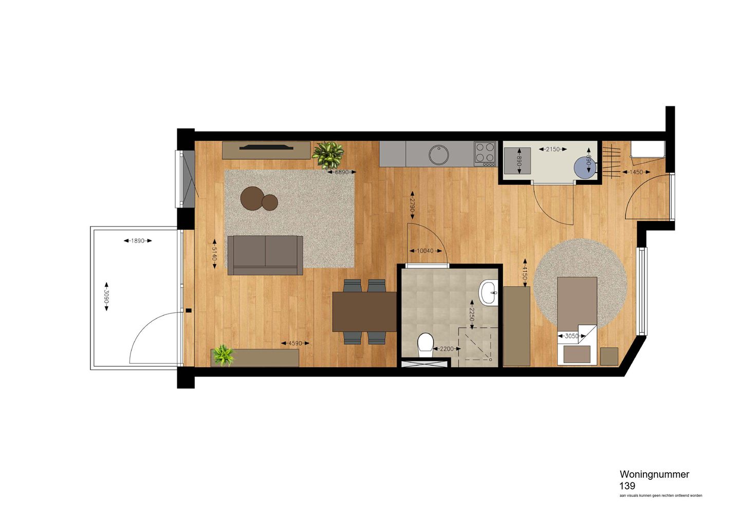 Foto 1 van Appartement (Bouwnr. 139)