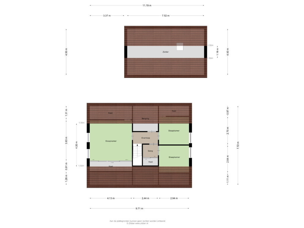 View floorplan of Eerste Verdieping of Dedemsvaartseweg-Noord 182