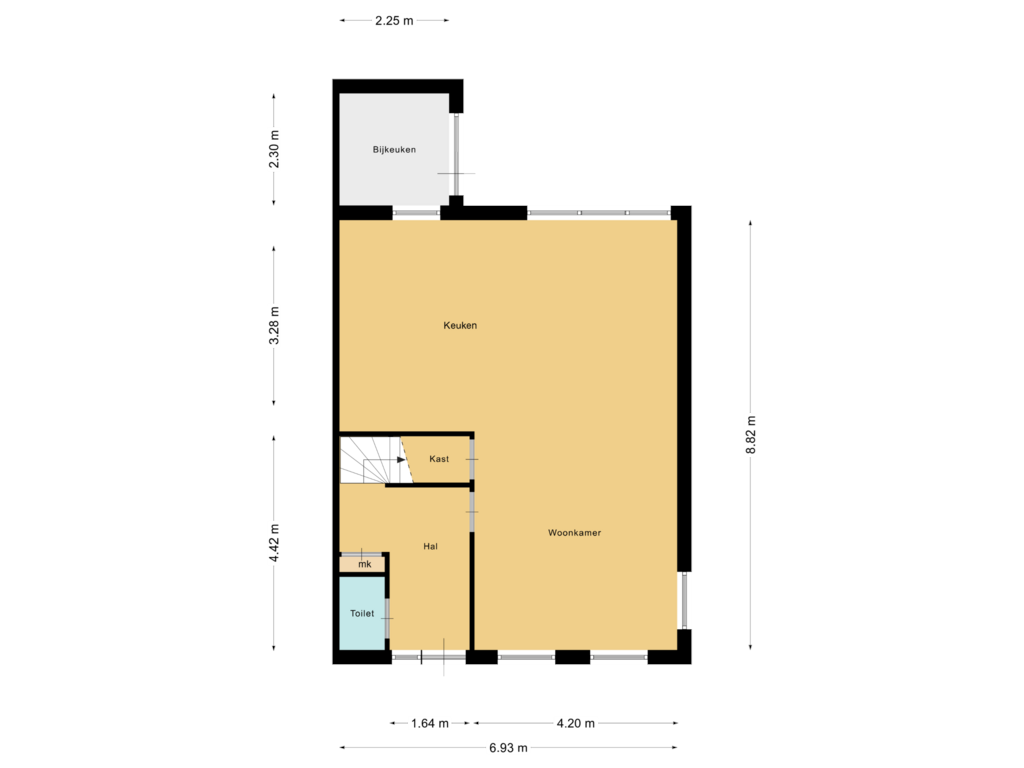 Bekijk plattegrond van First floor van Gatenisse 11