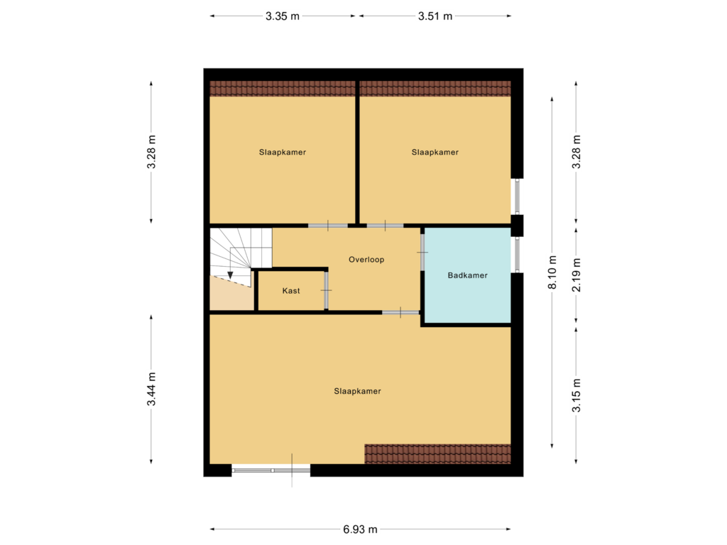 Bekijk plattegrond van Floor 1 van Gatenisse 11